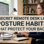 5 Secret Remote Desk Life Posture Habits That Protect Your Back